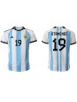 Billige Argentina Nicolas Otamendi #19 Hjemmedrakt VM 2022 Kortermet